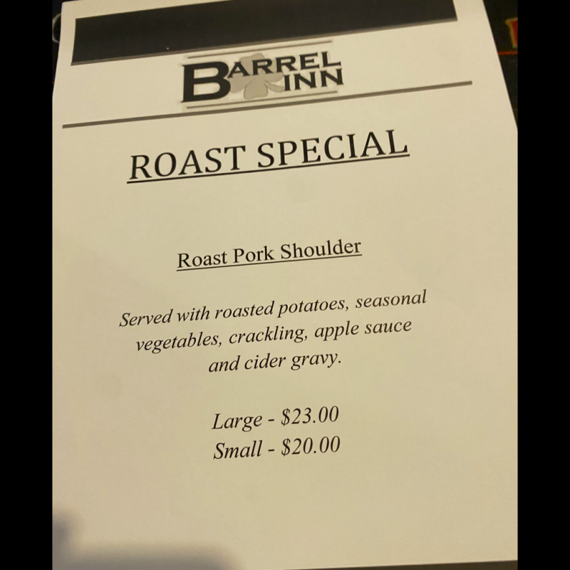 Roast Special – Sundays